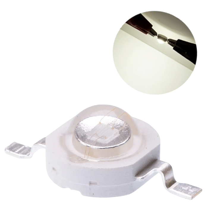 Led 3w Epistar Blanco Puro 4000k 10 leds