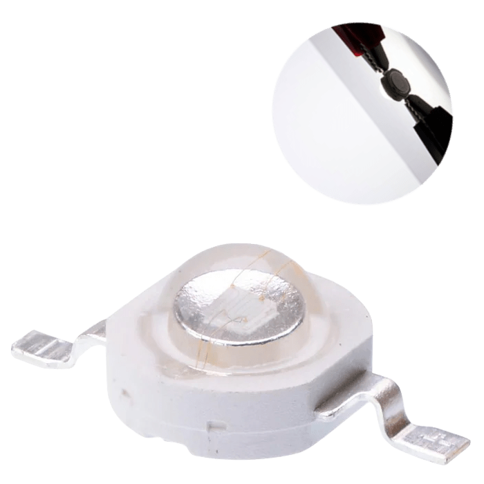 Led 3w Epistar Blanco frío 6500k Powerleds 10 leds.