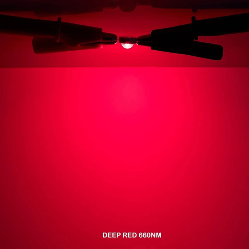 Imagen 2 de Led 3w Epistar Rojo Profundo 660nm Deep Red 