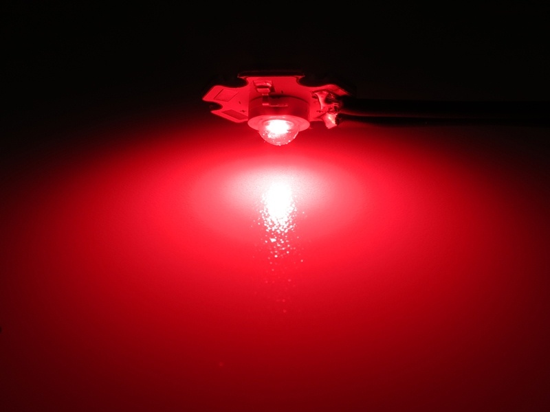 Imagen 2 de Led 3w Rojo 620nm Epistar Alta Potencia Powerleds