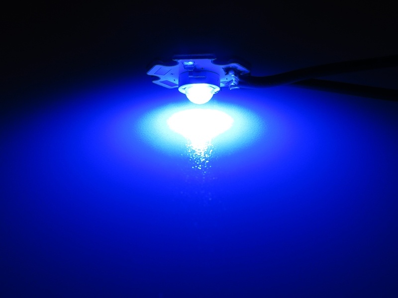 Imagen 2 de Chip Led 3w Royal Blue  450 - 455nm Epistar 10 Leds