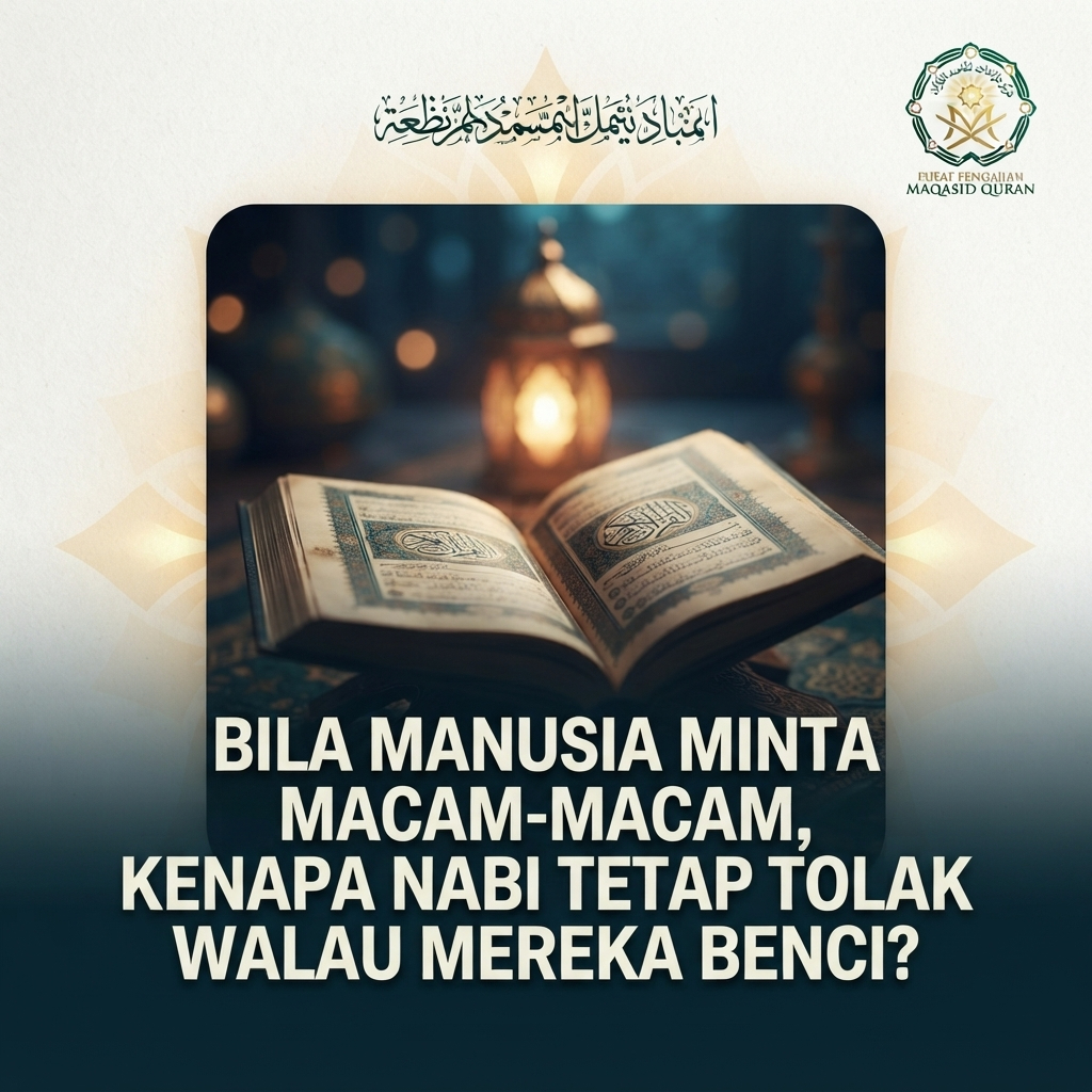Bila Manusia Minta Macam-Macam, Kenapa Nabi Tetap Tolak Walau Mereka Benci?