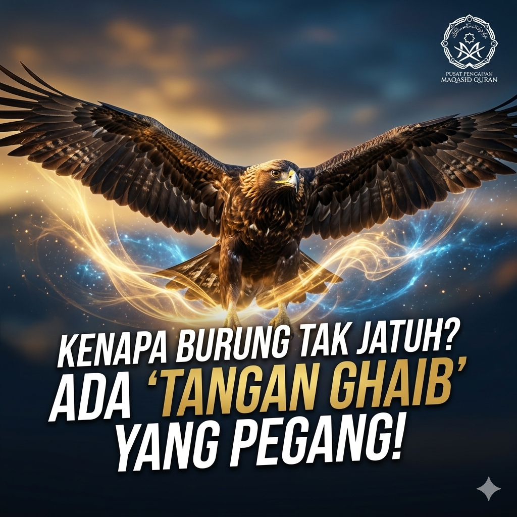 Kenapa Burung Tak Jatuh? Ada 'Tangan Ghaib' Yang Pegang!