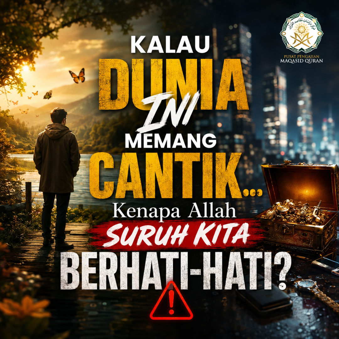 Kalau Dunia Ini Memang Cantik... Kenapa Allah Suruh Kita Berhati-hati?
