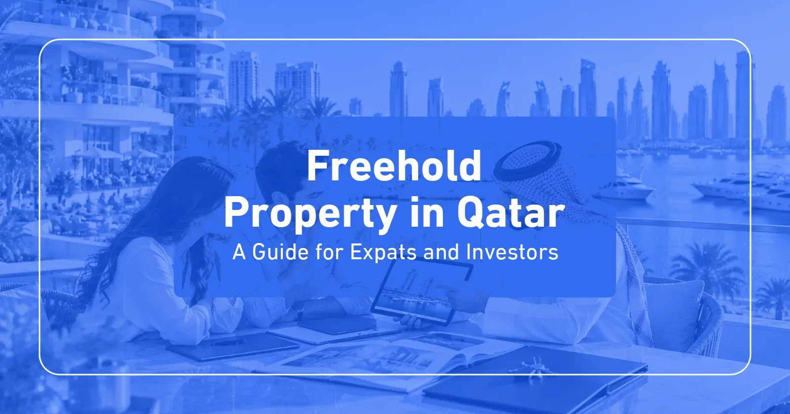 Modern freehold apartment towers in The Pearl Qatar available for foreign ownership