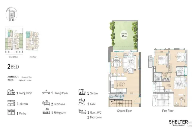 READY 2BR DUPLEX WITH PRIVATE GARDEN | 5YEAR PLAN
