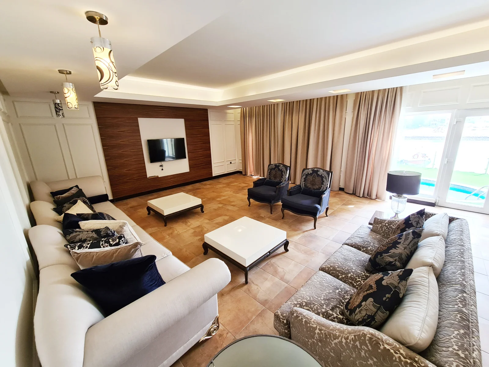 SEA VIEW LUXURY FF 5BR VILLA+POOL & BEACH ACCESS