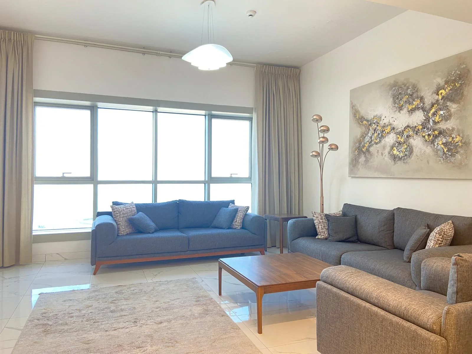 SEA VIEW FURNISHED 3+1BR APT W/BALCONY+BILLS