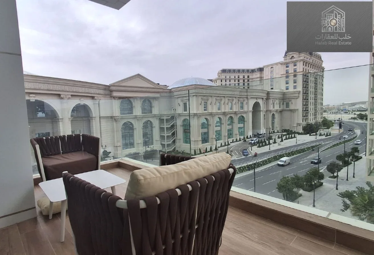 1-Bedroom Fully Furnished Apartment in Lusail | City View + Pool + Gym