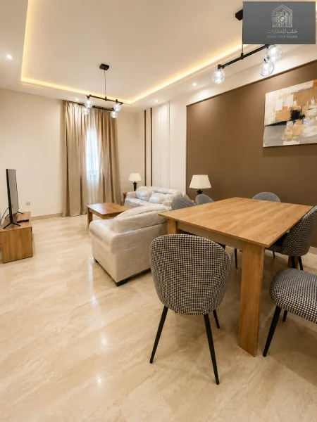 Fully furnished 2 bedroom apartment with maid room in Seef Lusail Tower 1