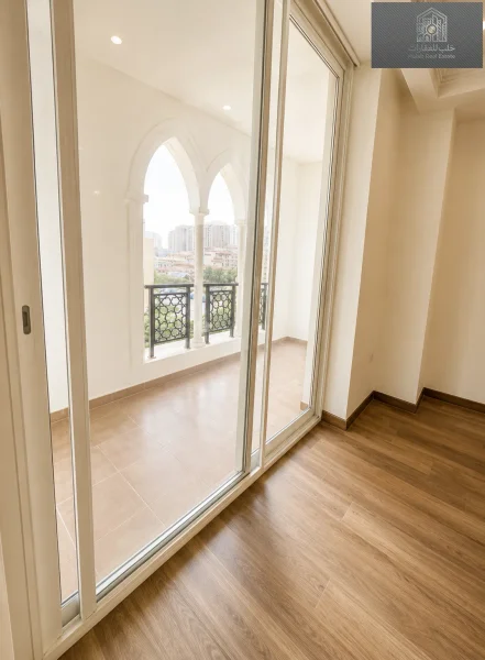 Minimal 1-bedroom studio in Viva West, The Pearl Island
