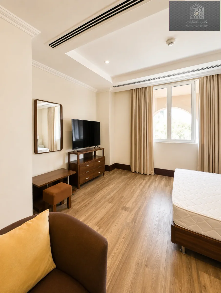Cozy 1BHK Studio in Viva West, The Pearl Island