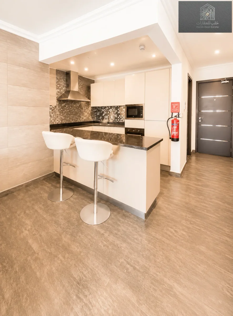 Exclusive 1 bedroom apartment with sea view in Viva West, The Pearl