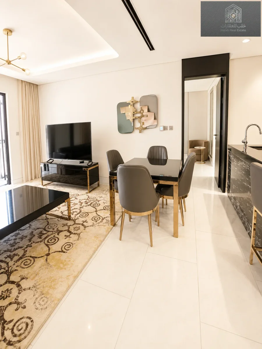Luxury 1 Bedroom Apartment with Sea View and Private Jacuzzi in Hilton The Pearl Residences