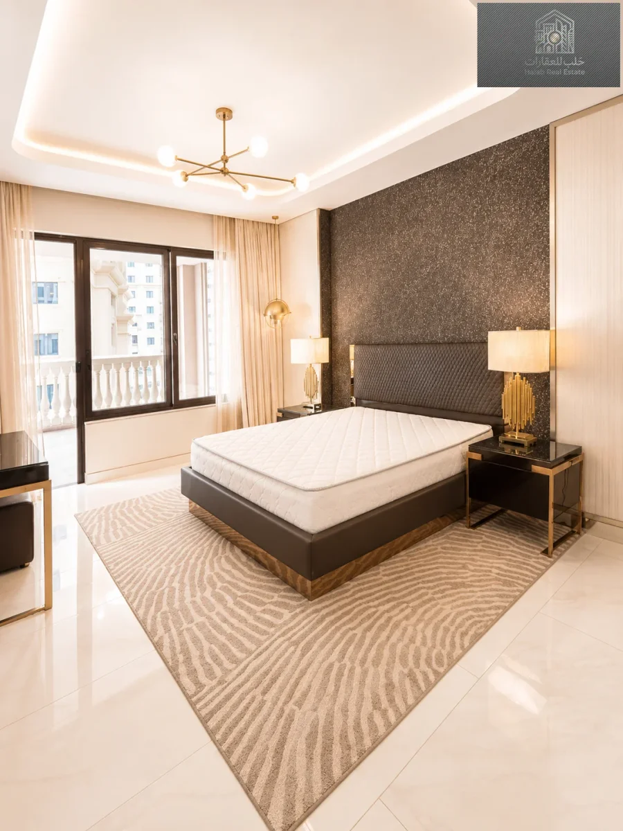 Luxury 1 Bedroom Apartment with Sea View and Private Jacuzzi in Hilton The Pearl Residences
