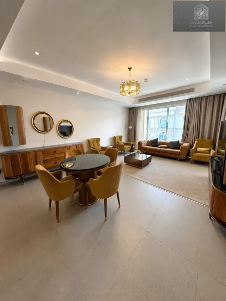 Luxury 1-bedroom apartment with maid room and sea & city views in Lusail Residence, Marina District