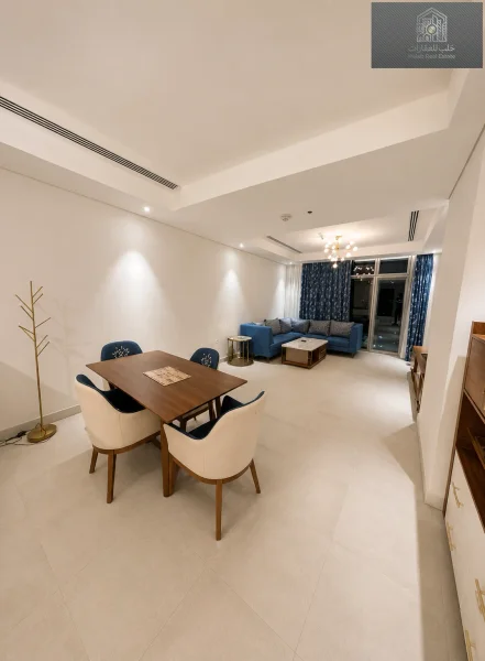 Luxury 2-bedroom plus maid fully furnished apartment with beach access and bills included in Al Kharaej 1, Lusail