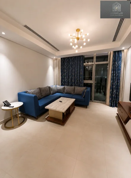 Luxury 2-bedroom plus maid fully furnished apartment with beach access and bills included in Al Kharaej 1, Lusail