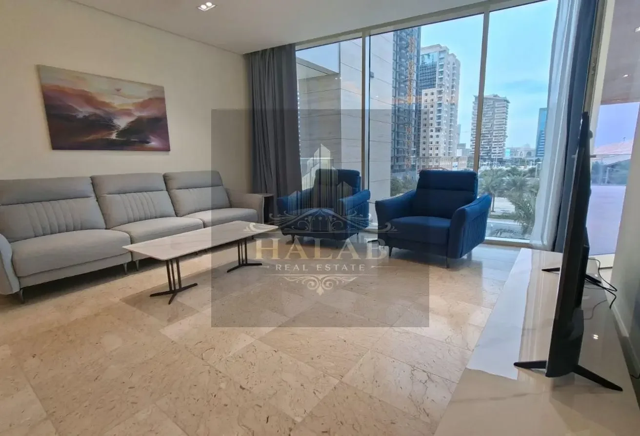 1 month free included bills 2 bhk in marina lusail