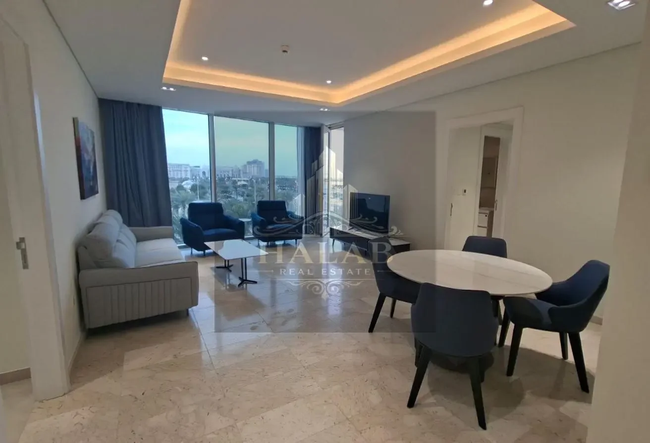 1 month free included bills 2 bhk in marina lusail