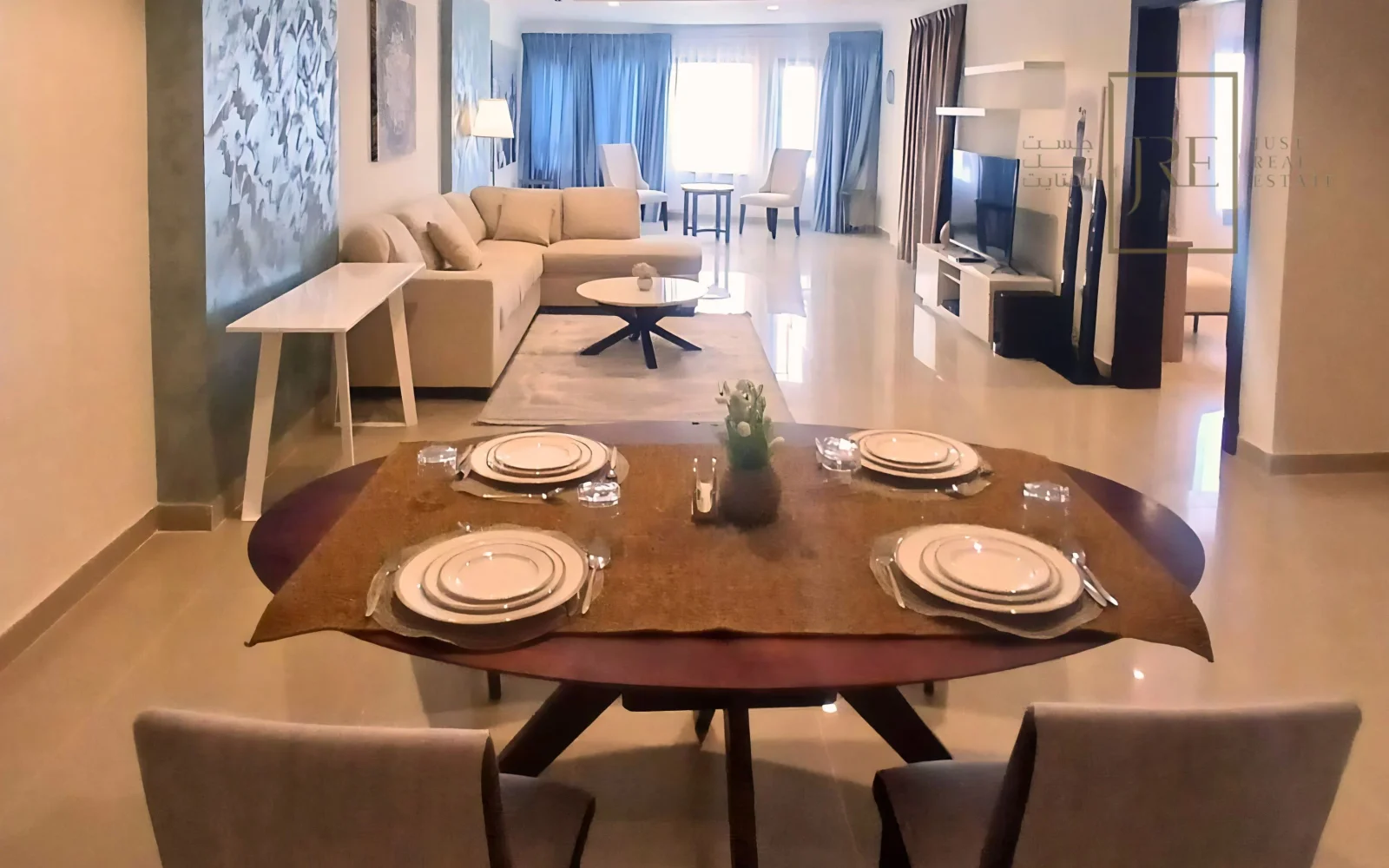 Fully Furnished 130 SQM Apartment with Balcony in Porto Arabia, The Pearl