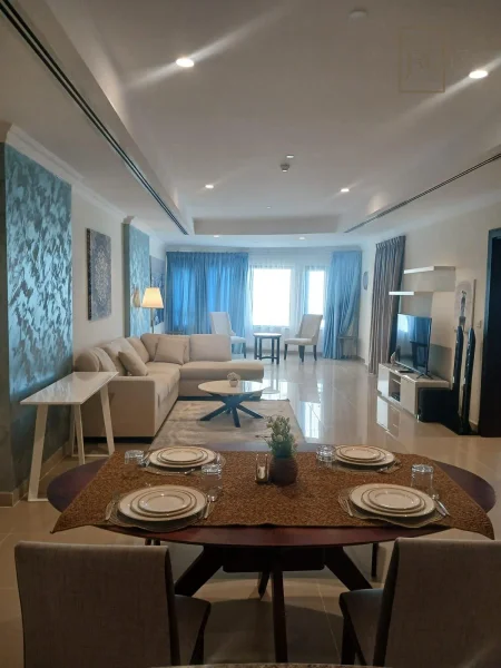 Stunning Fully Furnished 130 SQM Apartment | Balcony | Porto Arabia, The Pearl