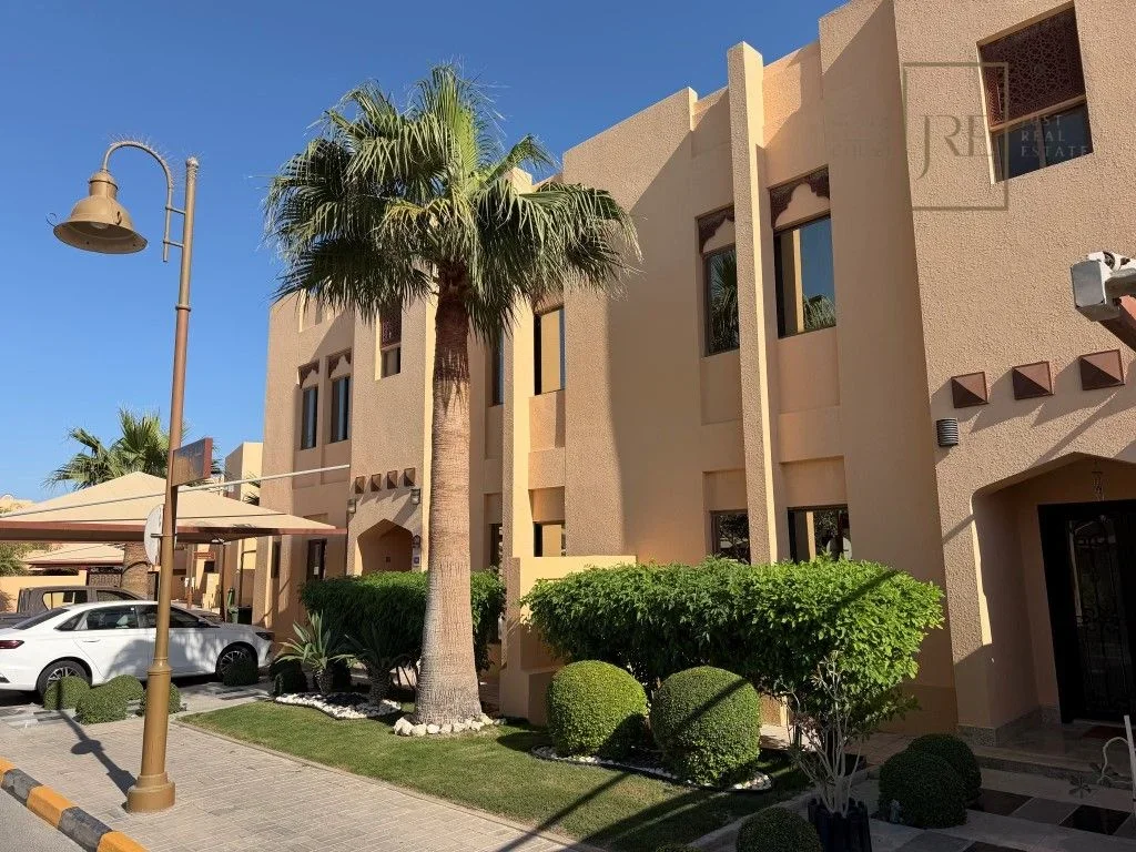 Furnished 4-Bedroom Villa + Maid Room in Ain Khaled | Compound Amenities