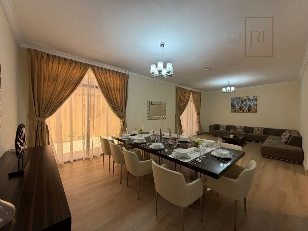 Furnished 4-Bedroom Villa + Maid Room in Ain Khaled | Compound Amenities