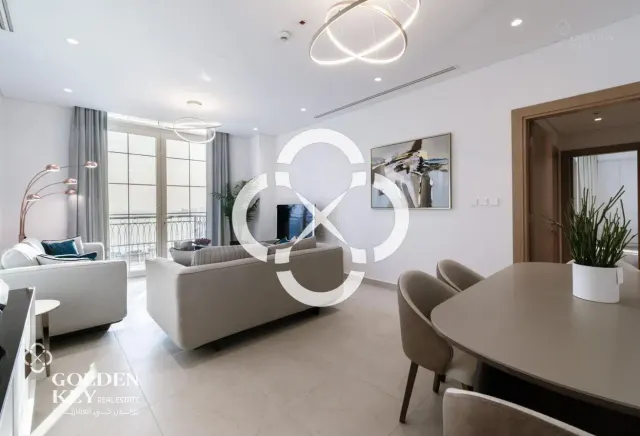 Furnished 2BR+Maid with Balcony | Bills Included