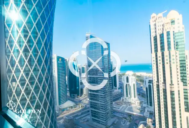 Corniche View West Bay | High Floor | Office