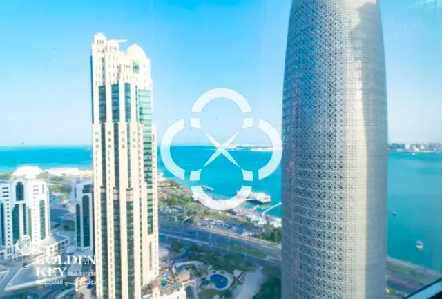 Corniche View West Bay | High Floor | Office