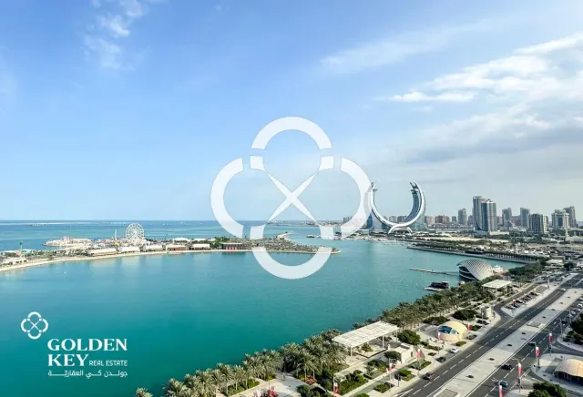 Full Sea View | 2BR+Maid w/ Balcony| Lusail Marina