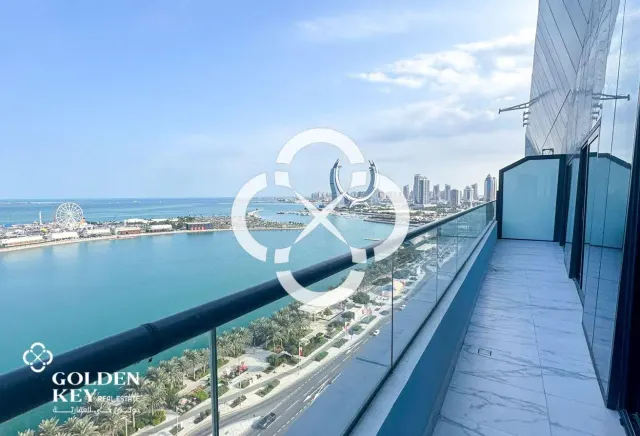 Full Sea View | 2BR+Maid w/ Balcony| Lusail Marina - view 3