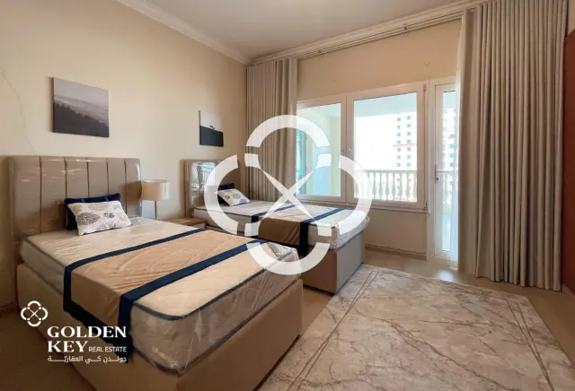 Marina View | FF - 2BR with Balcony | Porto Arabia