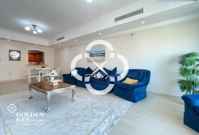 Marina View | FF - 2BR with Balcony | Porto Arabia
