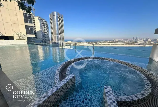 Sea View | Luxury 1BR+Office with Balcony | FF
