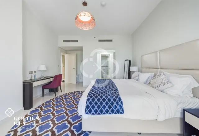 Sea View | Luxury 1BR+Office with Balcony | FF