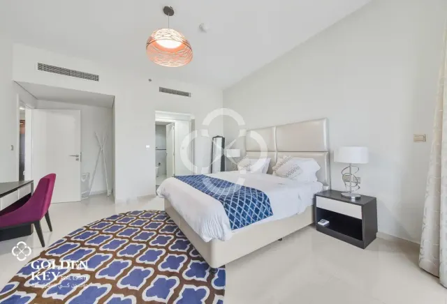 Sea View | Luxury 1BR+Office with Balcony | FF