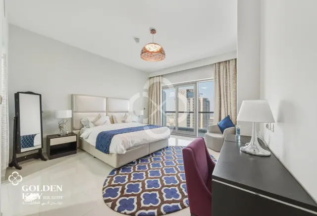 Sea View | Luxury 1BR+Office with Balcony | FF