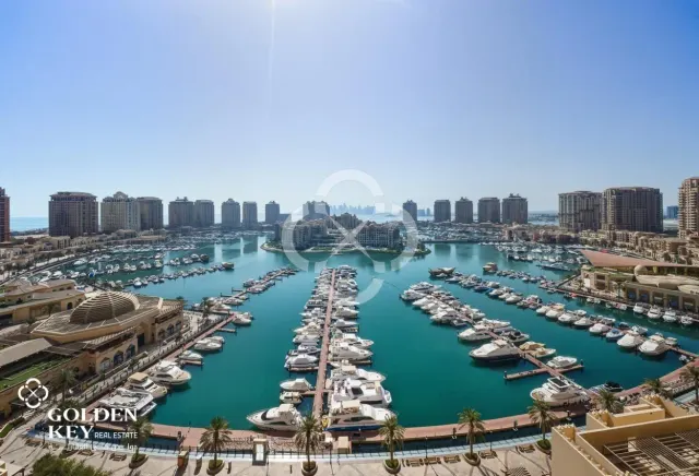 Marina View | Semi-Furnished 2BR | Porto Arabia - view 3