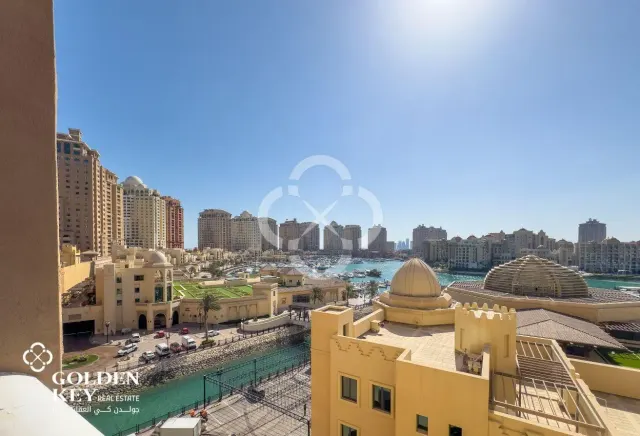 Marina View | Furnished 2BR w/ Balcony | The Pearl