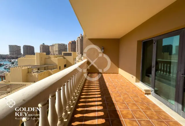 Marina View | Furnished 2BR w/ Balcony | The Pearl - view 3