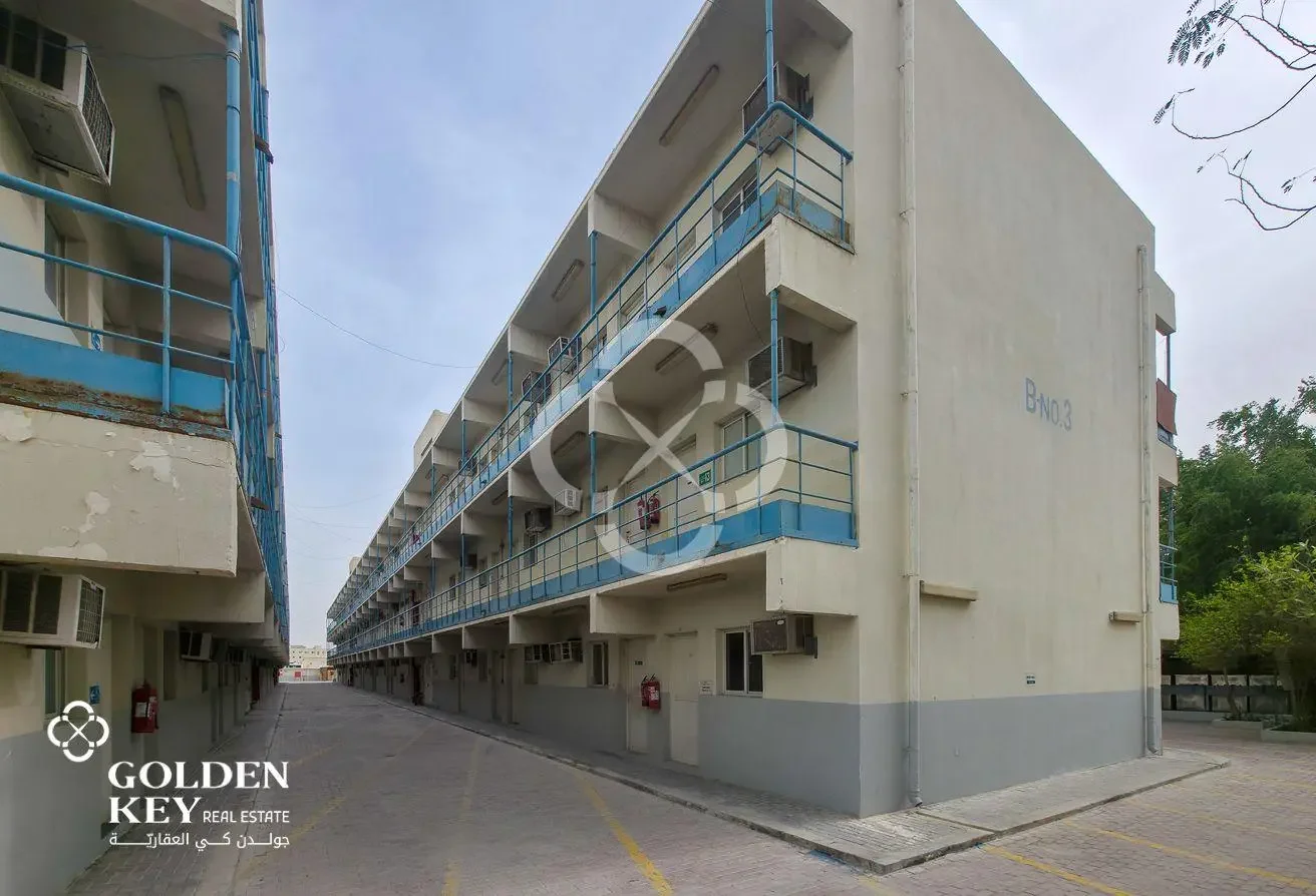 Well-Maintained Labor Camp in Industrial Area