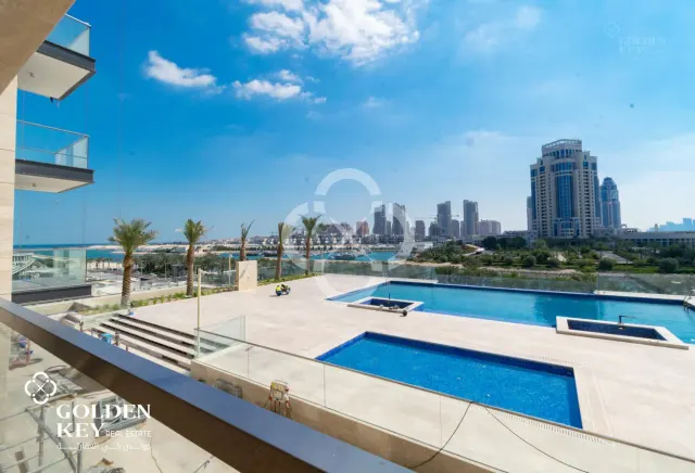 Luxury 2BR+Maid with Balcony | FF | Lusail Marina