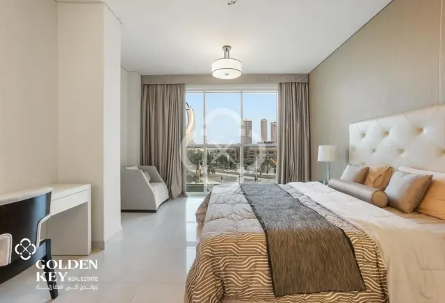 Title Deed | Furnished 1BR with Balcony | Sea View