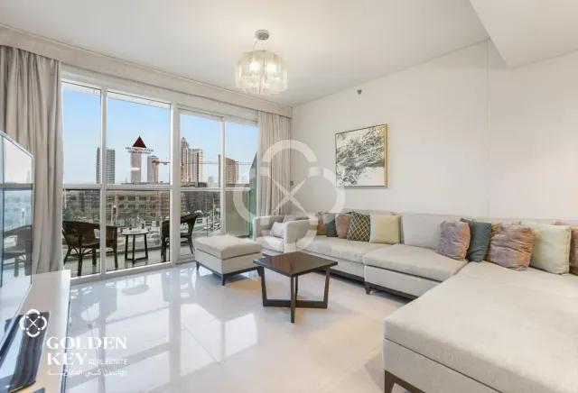 Title Deed | Furnished 1BR with Balcony | Sea View