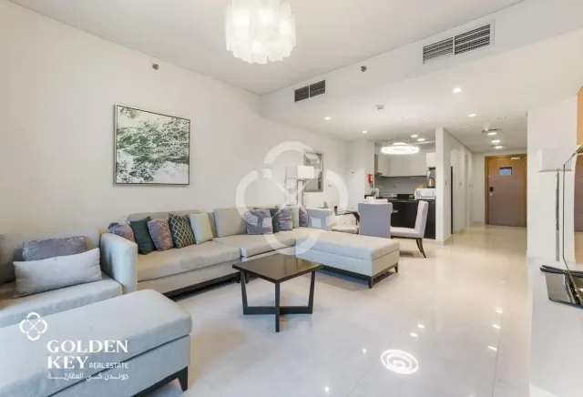 Title Deed | Furnished 1BR with Balcony | Sea View