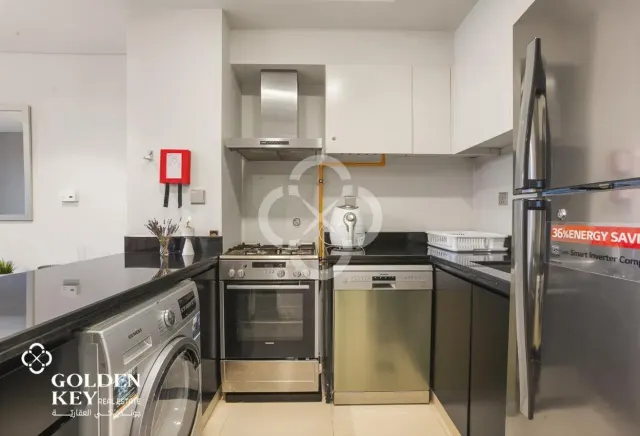 Title Deed | Furnished 1BR with Balcony | Sea View