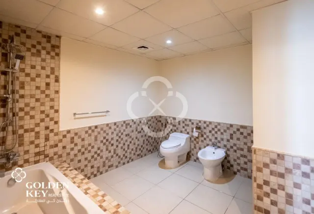 Sea View | Furnished 3BR w/ Balcony | Porto Arabia