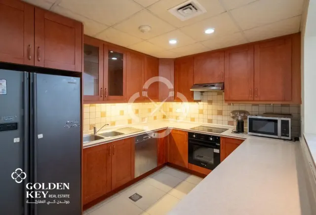 Sea View | Furnished 3BR w/ Balcony | Porto Arabia